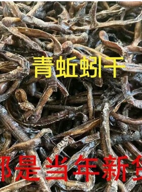 包邮晒干的黑蚯蚓干货臭蚯蚓青蚯蚓干曲蟮捕黄鳝鱼饵养殖场直销