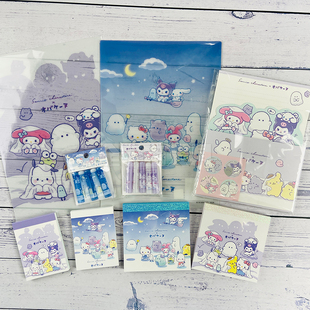 【15%off】日本crux三丽鸥幽灵限定款铅笔帽迷你便签方形便签信集