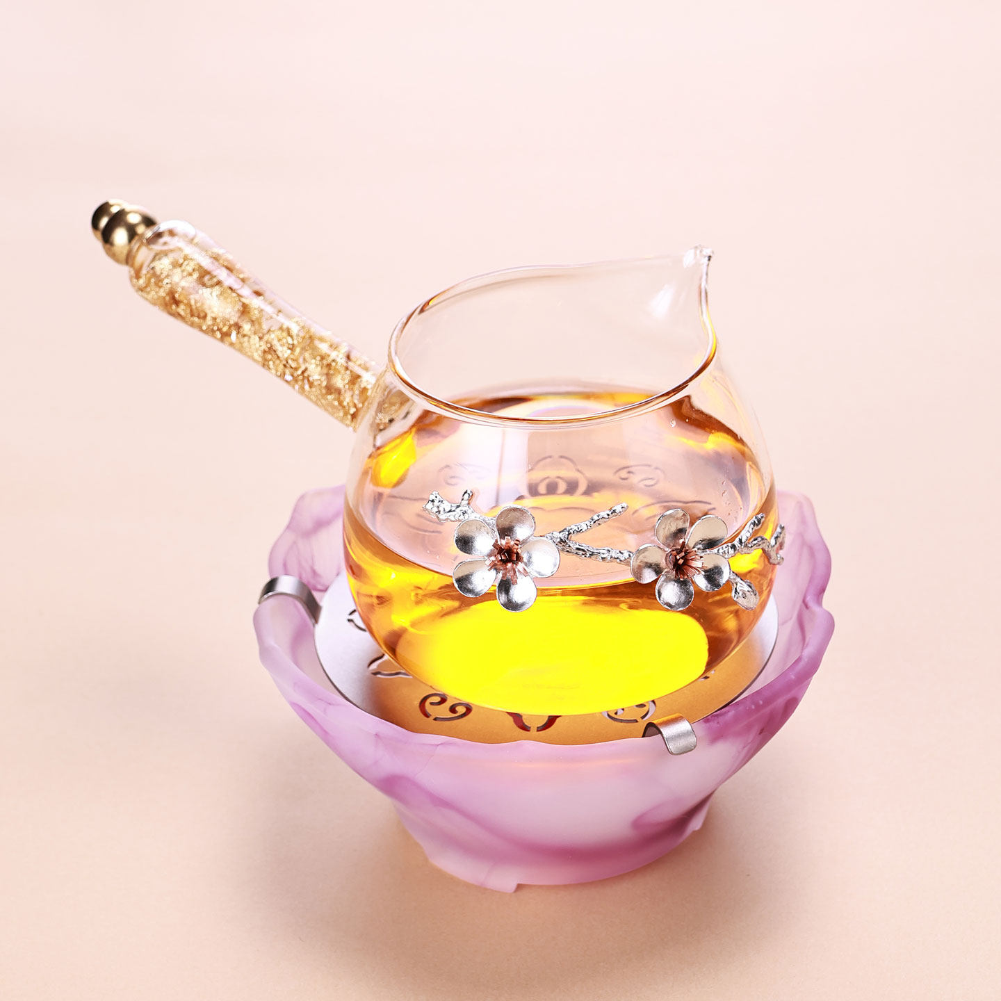 2026高端琉璃温茶炉蜡烛加热炉暖茶炉套装煮茶公道杯保温底座,餐饮具,茶道/零配,淘宝优惠券,粉丝福利购,淘宝优惠卷