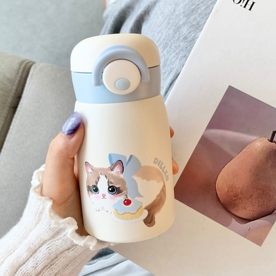 小猫保温杯少女心新款2025