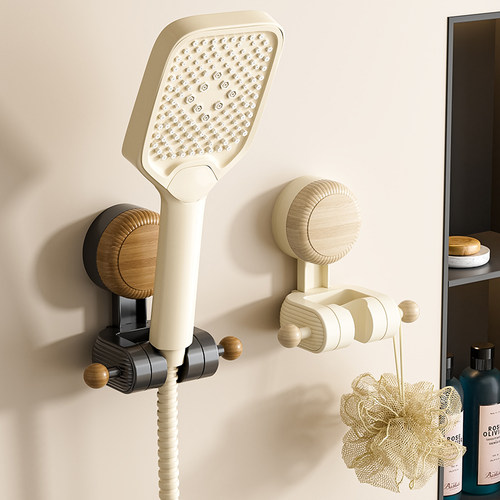 吸盘中古风移动花洒支架家用浴室