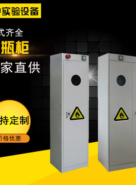 非标气瓶柜防爆气瓶柜厂家直供自动报警自动排风气瓶柜