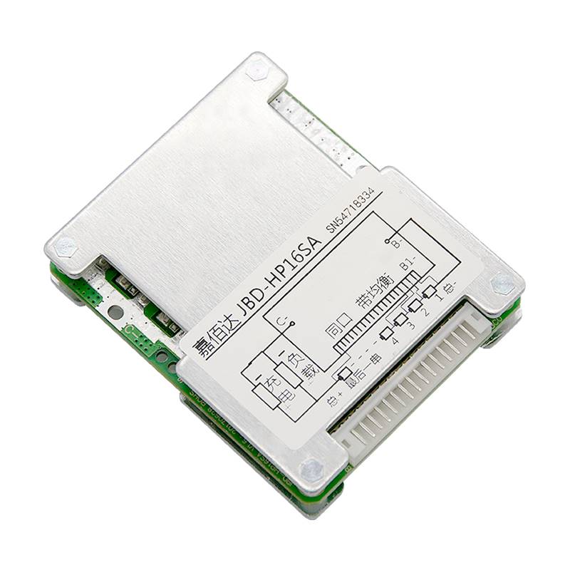 嘉佰达13串锂电池保护板48v 三元18650可加温控充电均衡电动车bms