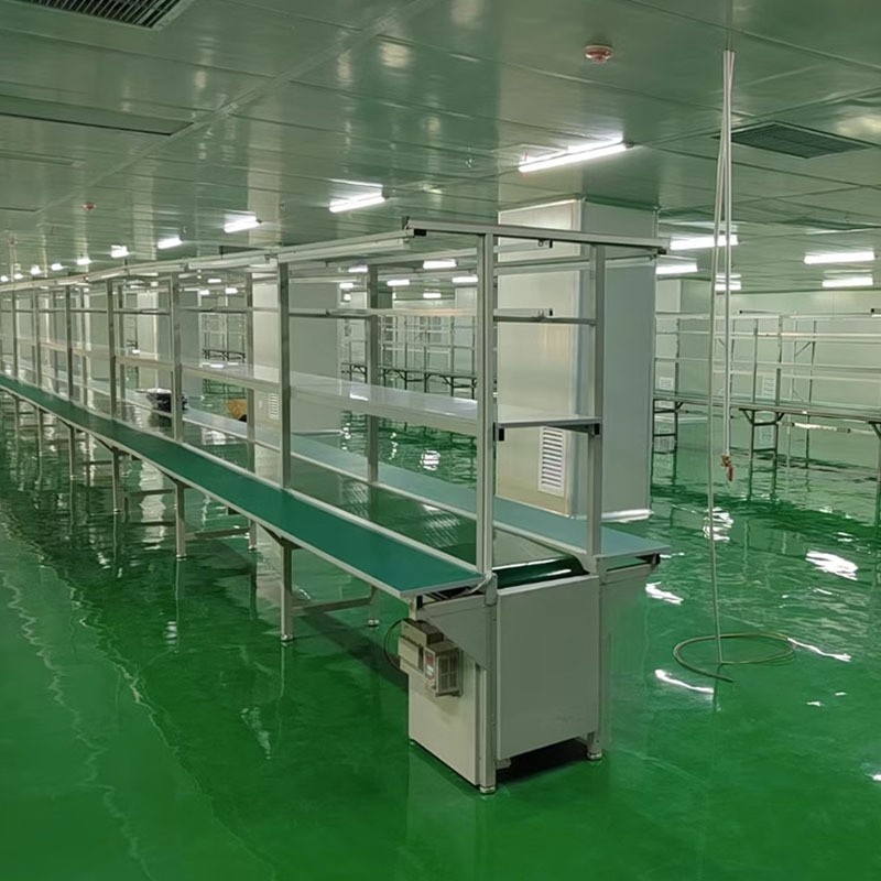 流水线工作台倍速链生产线接驳台组装线 非标自动化飞机拉倍速线