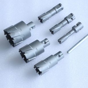 切割深度35mm空心钻头取芯钻头磁力钻钻头钢板钻头合金钻磁座钻套