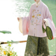 裳宫语扶游春台明制汉服仿妆花方领服交领袄马面裙春秋 售完不补