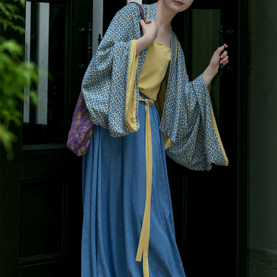 裳宫语【一枕秋】改良汉服法门寺披衫国风复原风新中式*售完不补