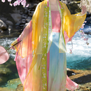 百迭裙披帛2026春 宋制汉服真丝长衫 裳宫语 春欲放