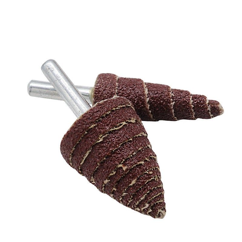 锥形砂纸磨头 带j柄百叶轮 砂布打磨头千叶磨头6mm圆柄 抛光尖叶,标准件/零部件/工业耗材,磨头,淘宝优惠券,粉丝福利购,淘宝优惠卷