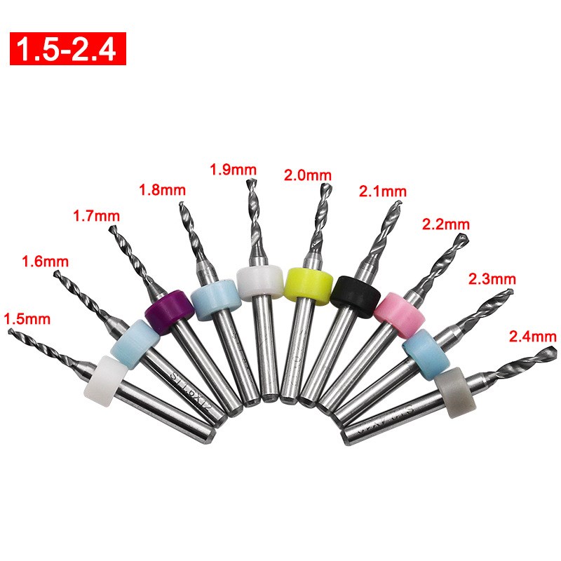 钨钢涂层PCB铣刀 电路板线路板雕刻刀 锣刀玉米铣刀X pcb钻头