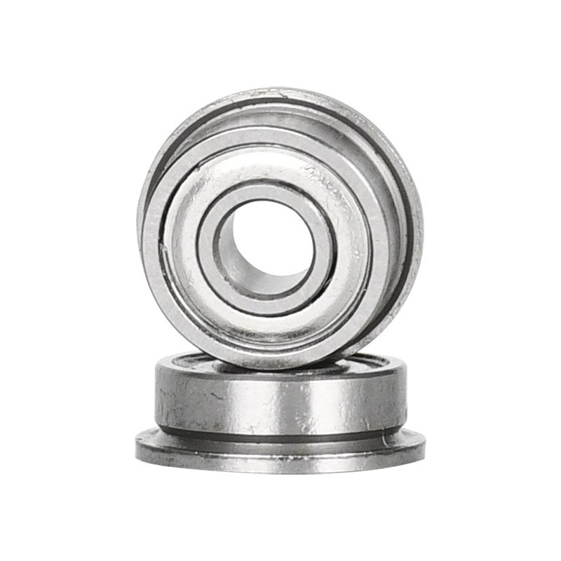 现货3*8*3微型带挡边杯s士轴承FR-830ZZ  MF83ZZ法兰轴承