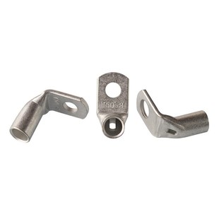 8铜线耳鼻子z直角90度折弯铜鼻子新能源汽车用铜管端 T90