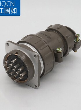 航空插头插座 P40K8Q/P40J8A 9Q9A -16芯直式电线连接器电连接器