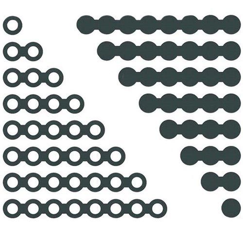 青稞纸带背胶/青壳纸18650锂电池绝缘垫片正极贴U空心实心垫圈带