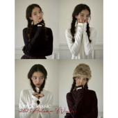 打底衫 KIM Classic「Rice」三色奶油纯棉质地插袖