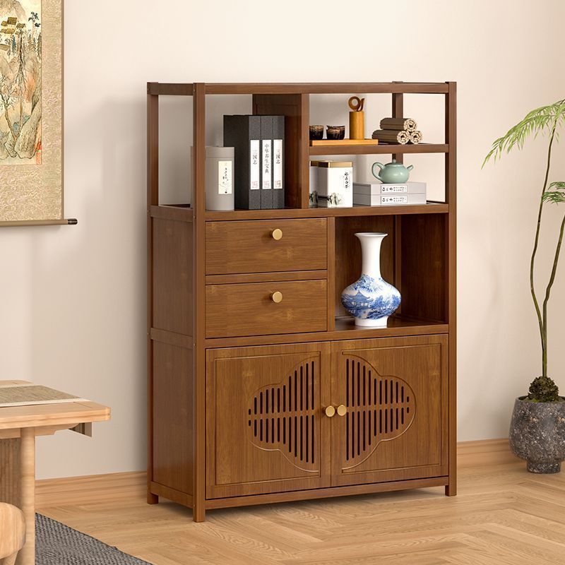 茶叶架家用茶柜茶桌边柜客厅储物展示柜中式博古架茶具收纳置物架