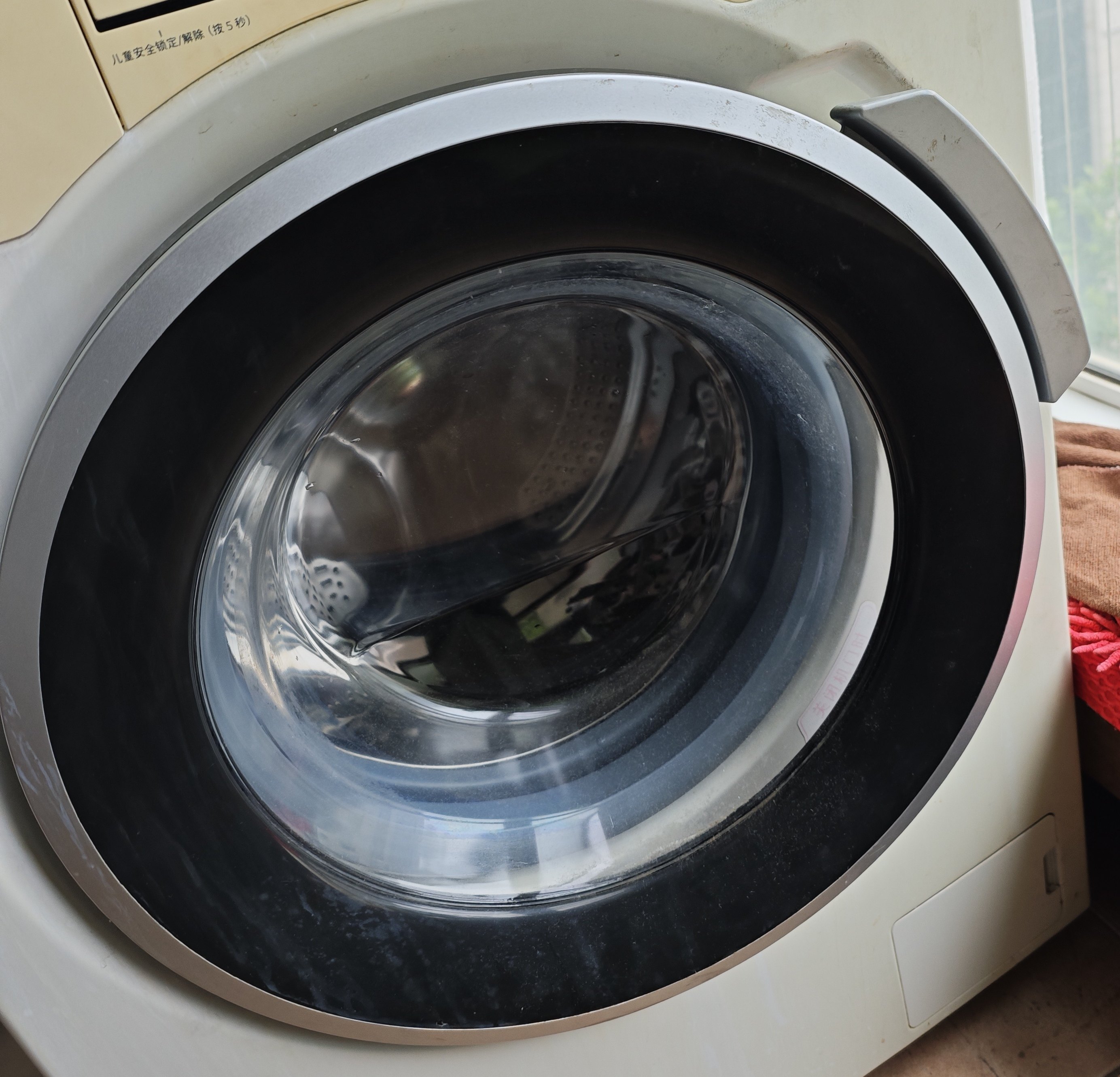 松下滚筒洗衣机XQG80-EA8122/EA7131/E7155/E7121玻璃门把手 铰链