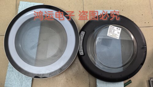 适用松下滚筒洗衣机XQG80-E8525/E80SL/NHEBL门合页玻璃门观察窗