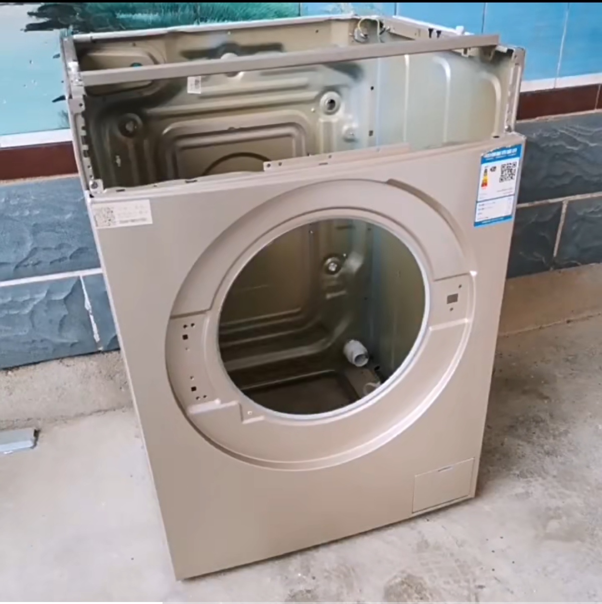 试用海尔 三星 LG 美的 小天鹅 滚筒洗衣机外壳箱体前板