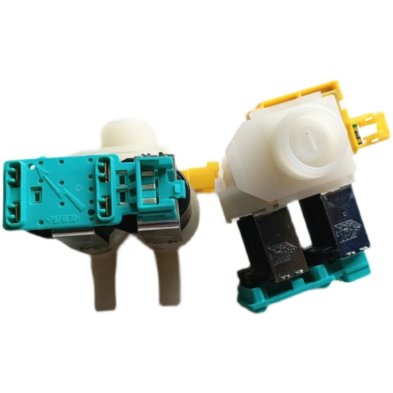 XQG80-WM10P1601W适用西门子博世滚筒洗衣机双头进水阀900104728