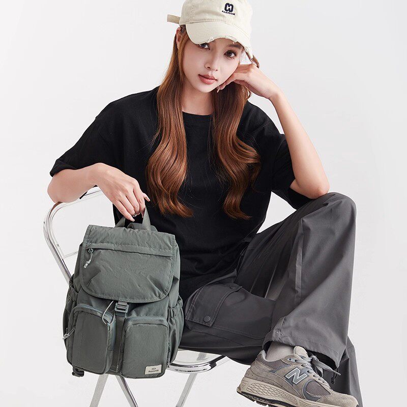 sun earth&u气质通勤轻便时尚多口袋上班休闲简约旅行双肩包大号,箱包皮具/热销女包/男包,双肩背包,淘宝优惠券,粉丝福利购,淘宝优惠卷