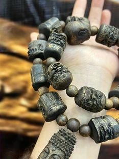 种植棋楠沉香十八罗汉沉水浮80克 沉水料雕刻出不沉人工雕刻