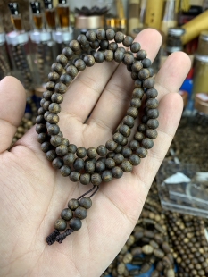 种植棋楠沉香06多圈苹果珠沉水20.8克（油叶子）