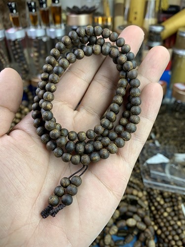 种植棋楠沉香06多圈苹果珠沉水20.8克（油叶子）