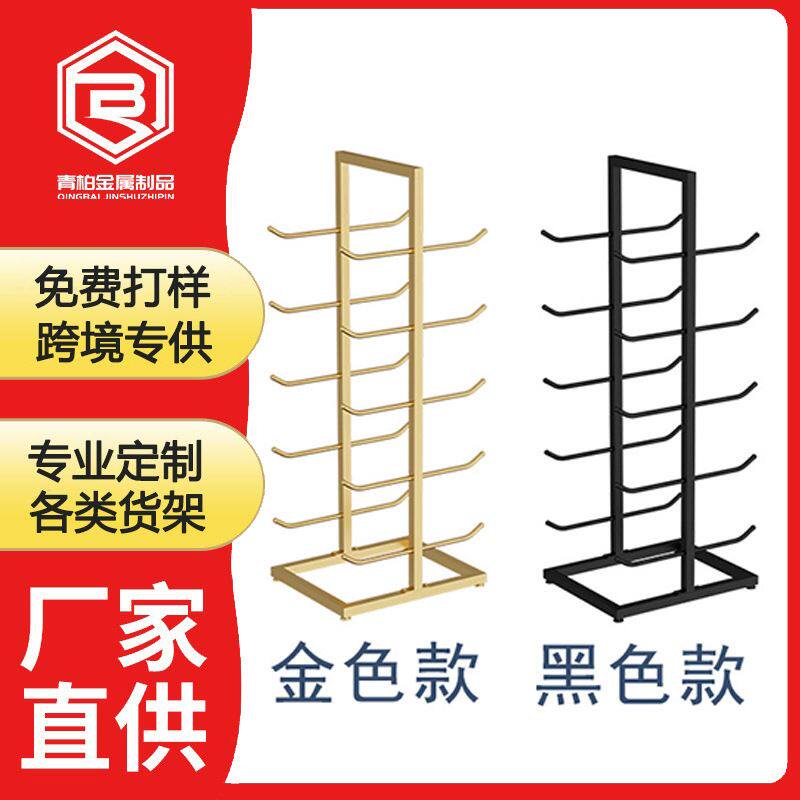 厂家养生馆健身房瑜珈垫收纳架幼儿园毛毯置物架简易版展示架