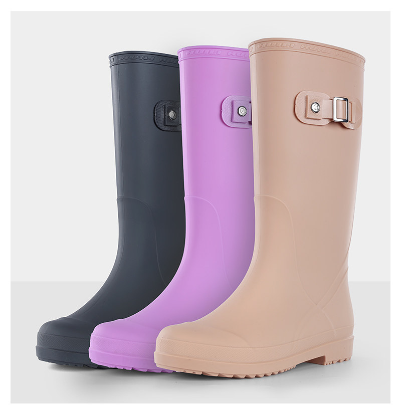 回力女士雨鞋超高筒长筒雨靴韩版时尚水靴中筒防水防滑胶鞋套鞋女
