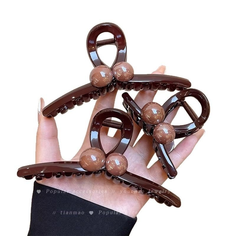 适合发量少的抓夹中号感2025新款发夹女后脑勺盘发鲨鱼夹头饰,饰品/流行首饰/时尚饰品新,民族风发饰,淘宝优惠券,粉丝福利购,淘宝优惠卷