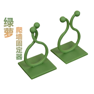 植物爬墙固定器户外室内绿萝月季爬藤支架夹子牵引粘钩