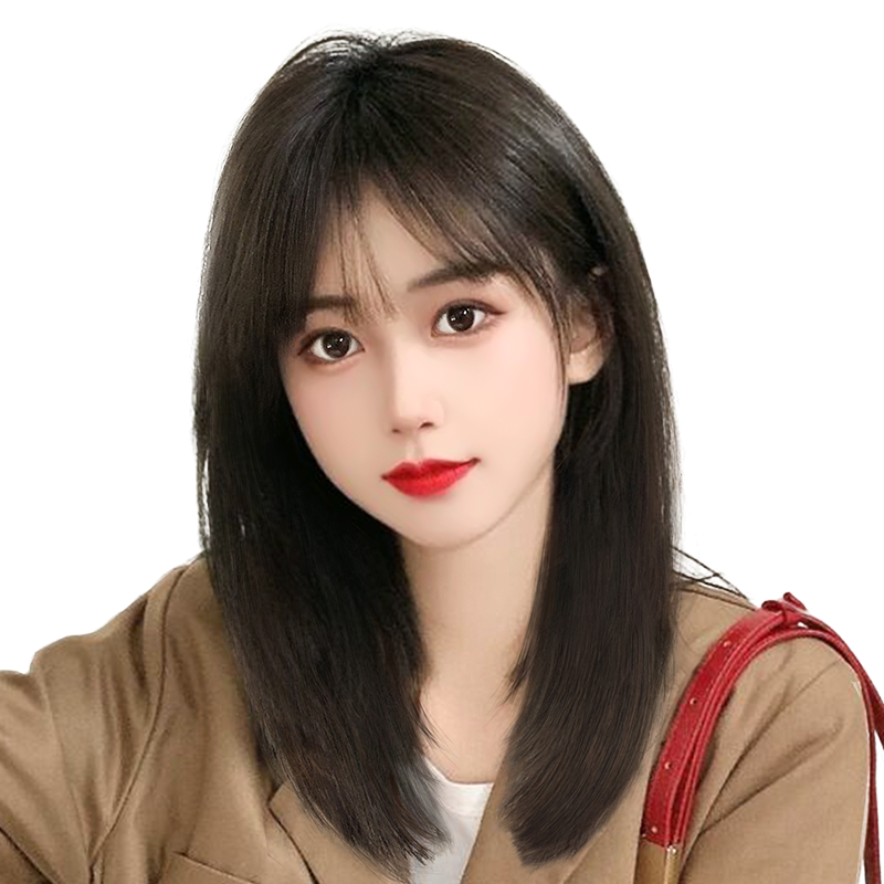 假发片女头顶补发增发量蓬松仿真真人发发片无痕长发接发片一片式