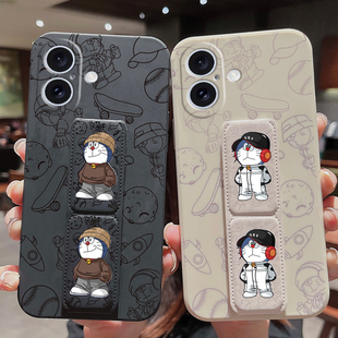 适用于OPPOFindX9Pro手机壳防摔X8/7Ultra机器猫新款K13TurboPro支架x6/5折叠磁吸K13横竖屏个性潮牌男款软壳