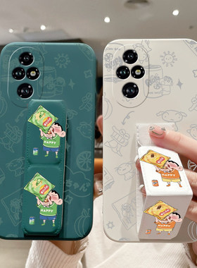 荣耀300Pro手机壳200薯片小新荣耀100防摔背贴带支架90Pro磁吸腕带荣耀80/70/60/50/30/20横竖屏桌面追剧神器