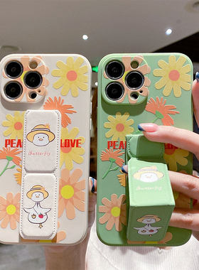 适用于苹果17ProMax手机壳16Pro/iPhone15ProMax磁吸14Pro桌面支撑架苹果13/12/11/X/XS/XR/防摔腕带硅胶软壳