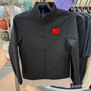 安踏2025冬季新款国旗系列男子加绒梭织运动外套152547631