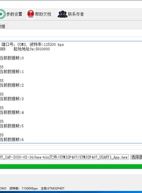 STM32 F407  串口 CAN RS485 IAP 远程升级 源码 OTA 通信 定制