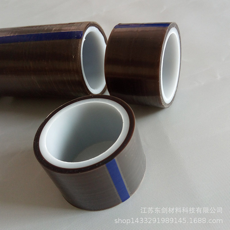 纯特氟龙膜胶带 四氟车削膜贴 聚四氟乙烯薄膜胶布