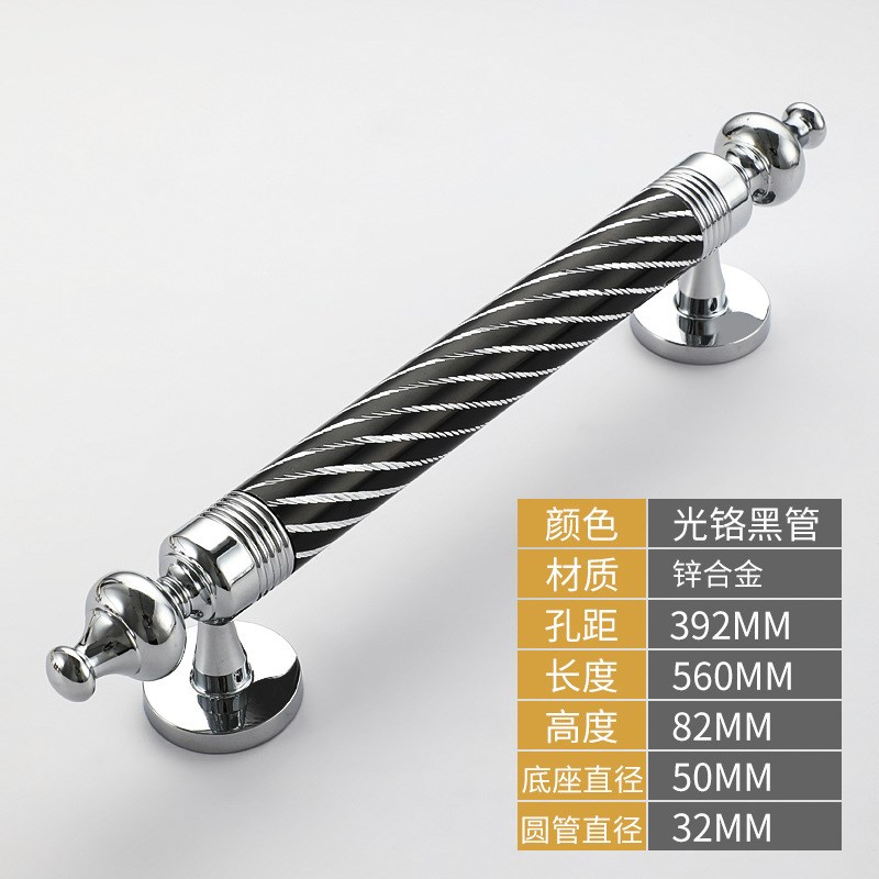 木门拉手不锈钢欧式明装拉手大门把手房门把手木门W拉手豪华把手