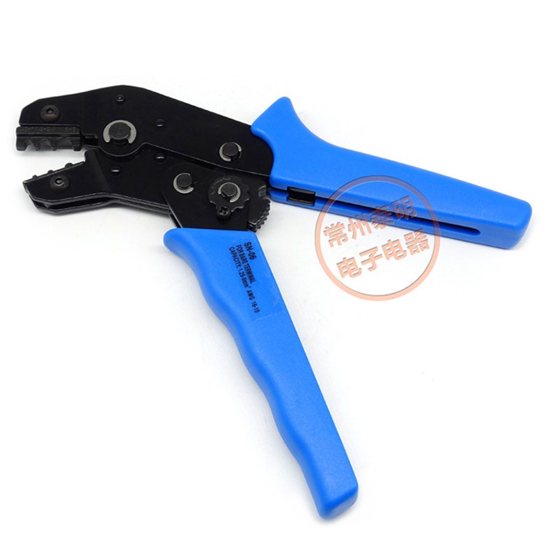 冷压裸接线端子点压式专用压线钳O型U型线耳铜鼻子0.5S-6平方SN-0