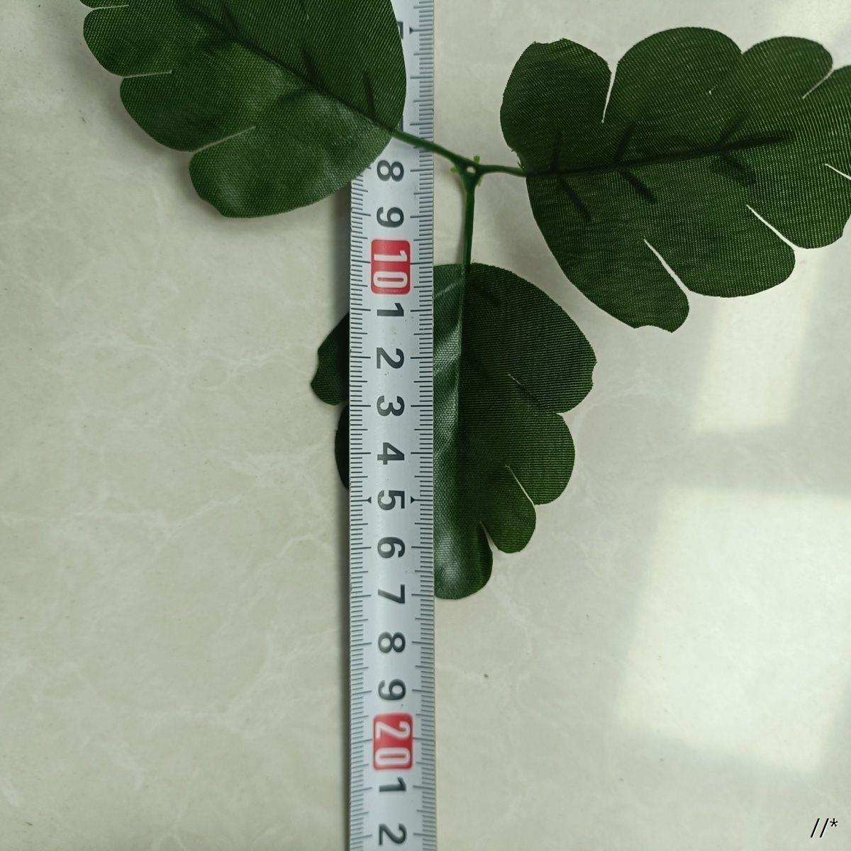 叶子仿真菊花叶三手工假