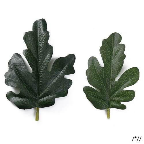 春色油画仿真叶子场景布置仿真假花植物叶子家居装饰品