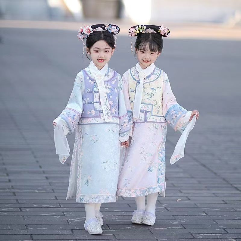 格格服女童汉服春秋款儿