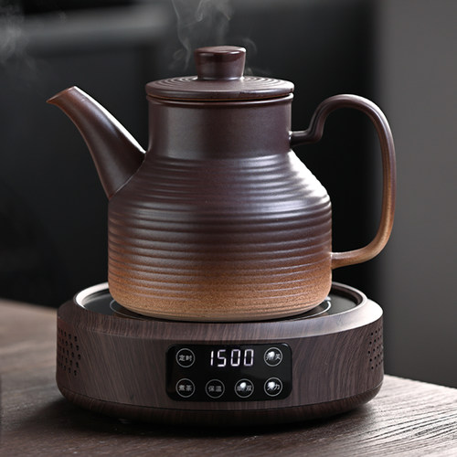 贤丰陶瓷烧水煮茶壶粗陶渐变釉