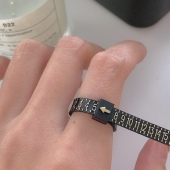 戒围测量工具 买戒指犯愁 啥工具都没有 超实用 宝宝必入