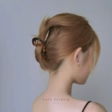 Брендовая заколка для волос, заколка-крабик, большой аксессуар для волос, шпильки для волос, простой и элегантный дизайн