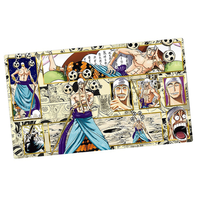 OPCG卡垫雷神艾尼路DIY海贼桌垫航海王桌游决斗卡牌垫playmat定制