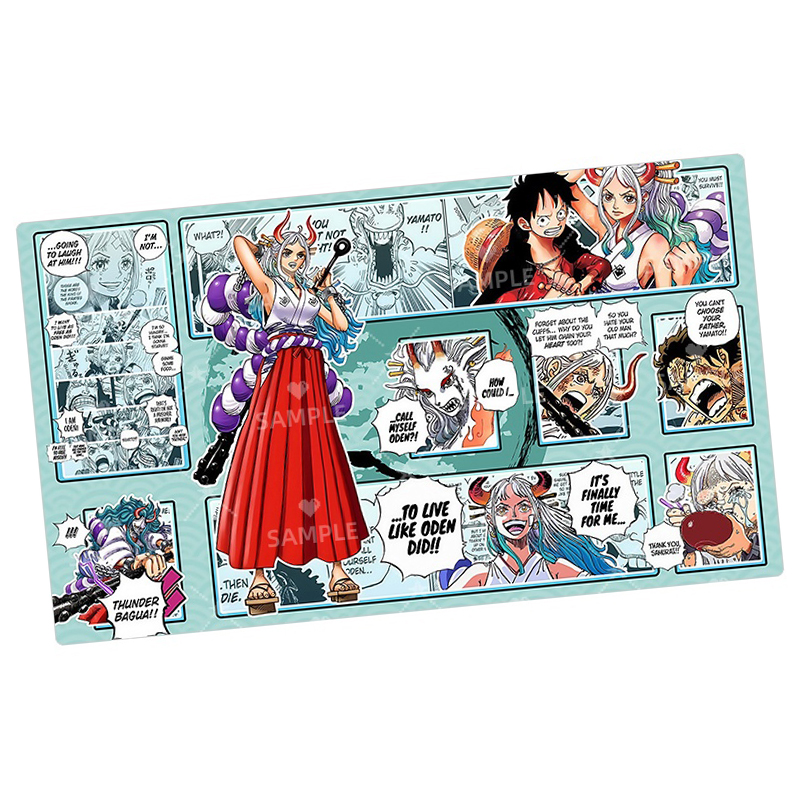 OPCG卡垫大和DIY海贼桌垫航海王桌游决斗盘卡牌垫playmat定制