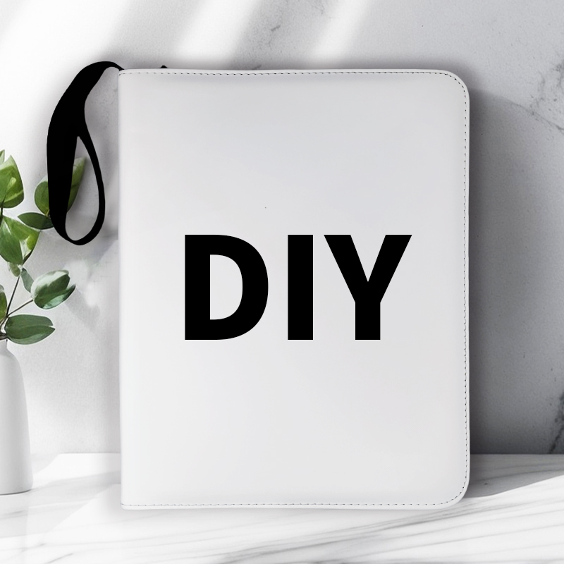 卡册定制游戏王符文战场皮卡牌收藏册子宝可梦WS收纳拉链卡本DIY